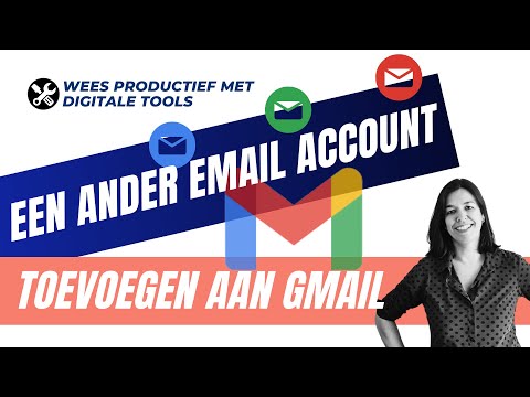 Ander e-mailaccount toevoegen aan Gmail Account met klikbare links