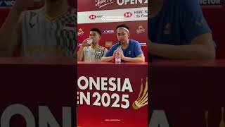 Fajarrian Lolos 16 Besar Indonesia Open Usai Hajar Pasangan Denmark