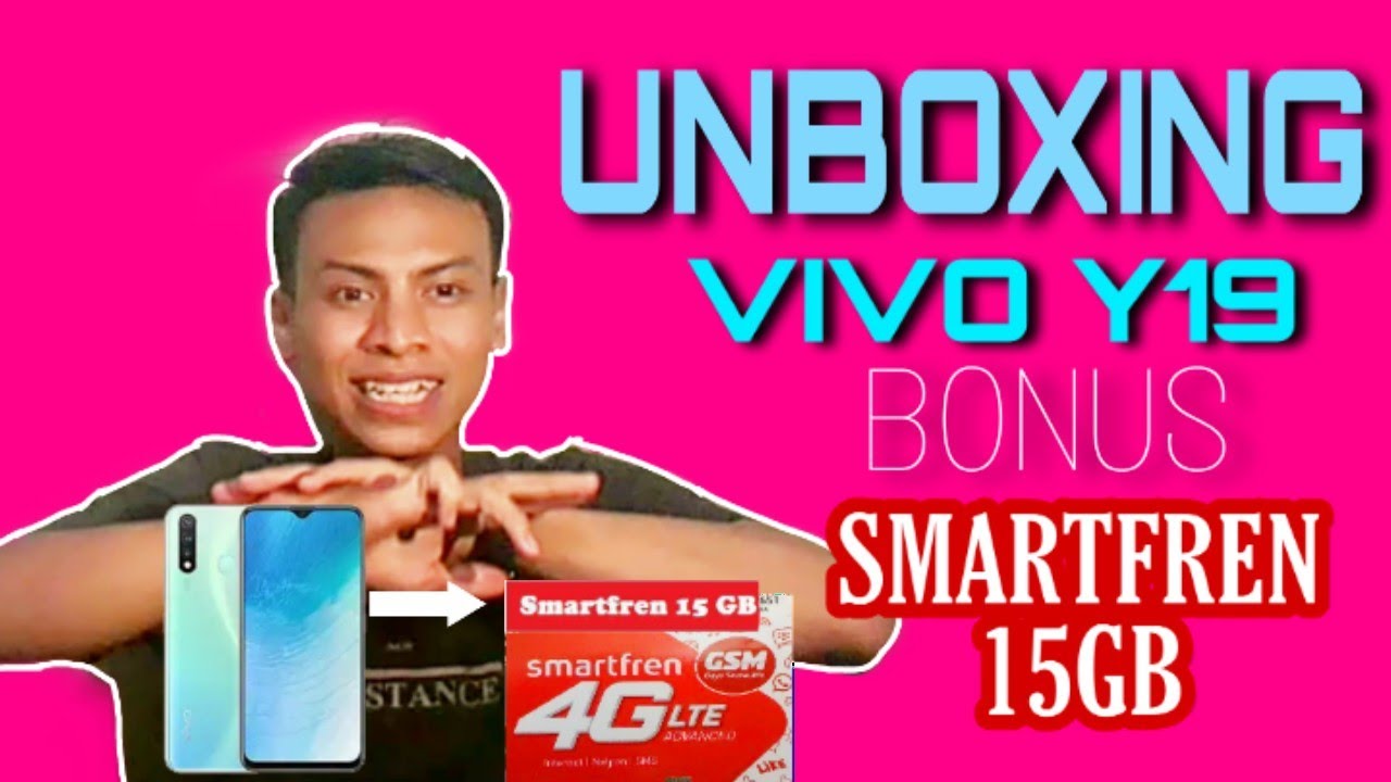 Unboxing vivo y19 indonesia