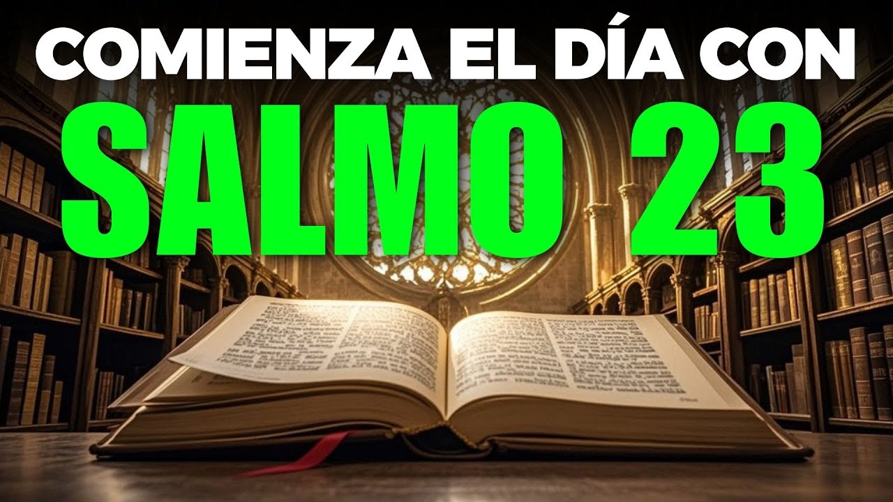 ORACIÓN DE LA MAÑANA CON EL SALMO 23 | PODEROSA ORACIÓN DE CONFIANZA Y ...