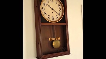 Convert old noisy wind up clock to Quartz atomic clock