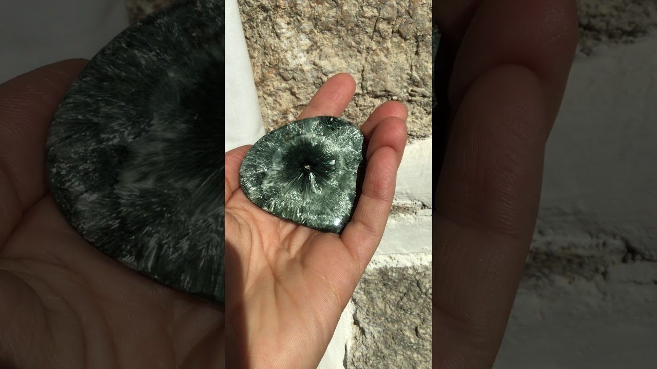 Superbe seraphinite (clinochlore)