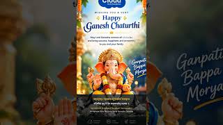 Happy Ganesh Chaturthi 2026 Wishes from Cloud Soft Solutions Hyderabad