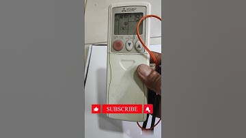 How to know mitsubishi split AC error code#shortsvideo #remote #hvac #hvaclife #air #hvactechnician
