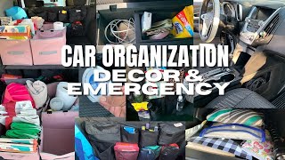 I ENJOYED DOING THIS!! CAR ORGANIZATION, DECOR & EMERGENCY