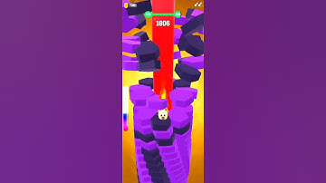 Drop Stack Ball Game Level 429 - short video - More Gaming