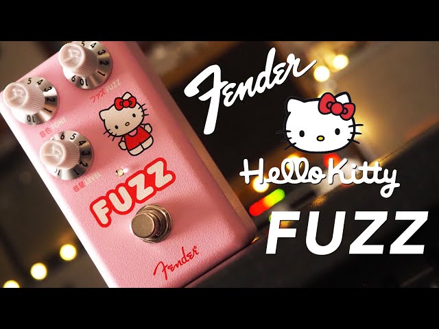 新品未開封 Fender × Hello Kitty Pink Fuzz ペダル Fender x Hello Kitty Pink Fuzz Pedal (Not Just For Kids