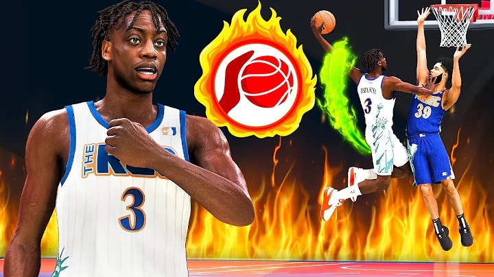 AJ DYBANTSA BUILD + HOF POSTERIZER Is DOMINATING The RANDOM REC CENTER In NBA 2K25…