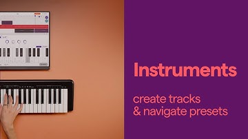 INSTRUMENTS - Create Tracks and Navigate Presets