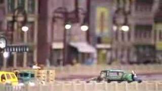 Amazing model train layout