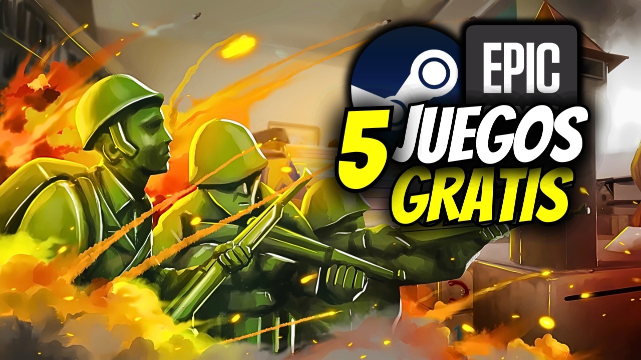 NO TE PIERDAS 4 JUEGOS GRATIS EN STEAM Y 1 DE EPIC GAMES - YouTube