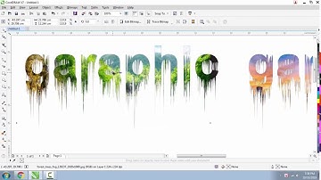 Làm sao để tạo được TEXT chữ đẹp mắt trong CorelDraw