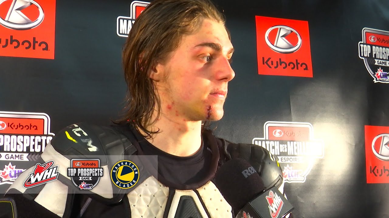 2023 Kubota CHL / NHL Top Prospects Game Availability Tanner