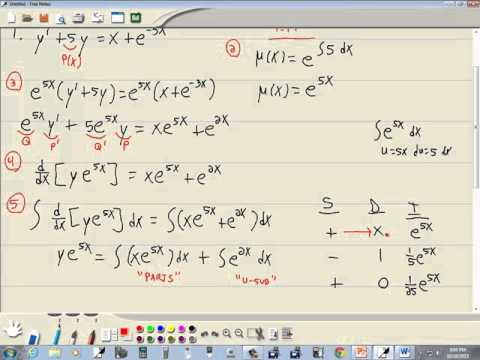 Differential Equations -