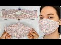 EASY! Fast and Easy Way to Make 3D Face Masks Slim Side with 3 Layers