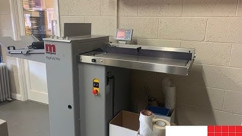 morgana digifold pro   automatic card creasing and folding machine for sale   Gab Supplies Ltd   201