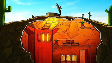 I Built an Unraidable Underground Fortress in Vanilla Rust...