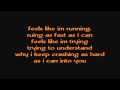 Alexz Johnson - fade to black (With Lyrics)