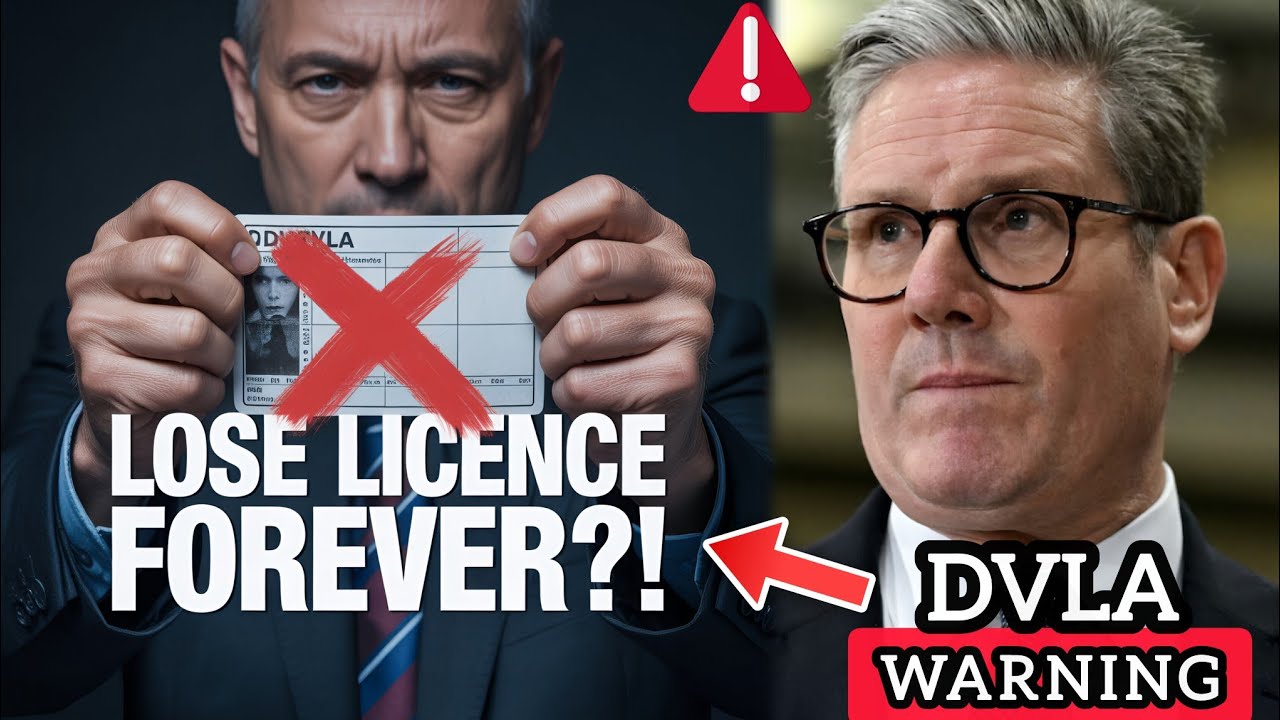 ПРЕДУПРЕЖДЕНИЕ DVLA: водители в Великобритании могут навсегда лишиться прав согласно правилу 10 лет!