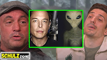 Joe Rogan: Elon Musk is Compromised by Aliens | Flagrant with Andrew Schulz & Akaash Singh