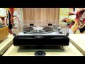 Lenco l75 turntable in piano black plinth fully upgraded