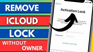UNLOCK 2024|Remove ICloud Lock Without Owner|How To Unlock IPhone Activation Lock Forgot Apple ID