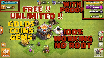 Clash Of Clans Hack 2017 Without Root 100% working