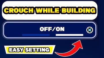 How To Crouch/Slide While Building In Fortnite On Keyboard & Mouse