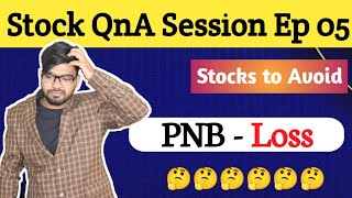 #Ask #SMU Ep 05 | Stock Talks | Stock Market Qna Session | Sail, PNB  Stock