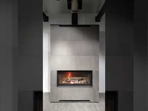 Камін дров'яний Regal Fire Flat Architectural 90x42, видео 2