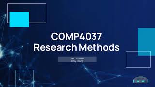Research Method CW1 ‑ A Summary Video