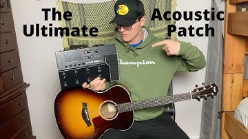 The Ultimate Acoustic Pod Go Patch