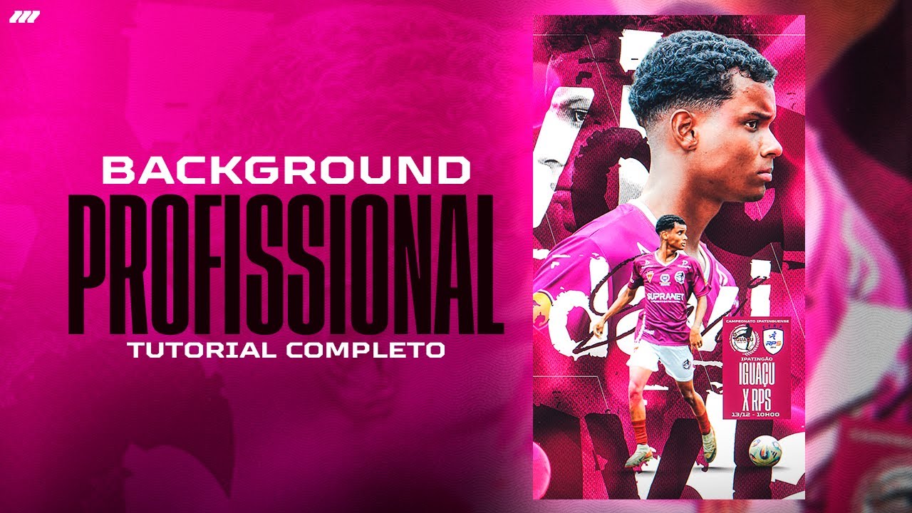 APRENDA A COMO CRIAR UM BACKGROUND PROFISSIONAL EM MINUTOS! 