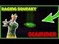 SQUEAKING SCAMMER DIDNT KNOW WHAT HAPPENED (Scammer Get Scammed)