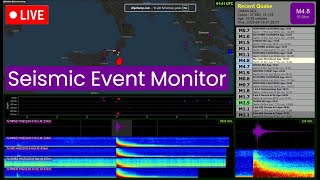 Seismic Event Monitor   Realtime Earthquake U0026 Volcano Monitor