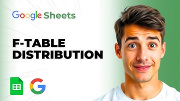 Hoe maak je een F-verdeling in Excel of Google Sheets (de gemakkelijkste manier) (gids 2025)