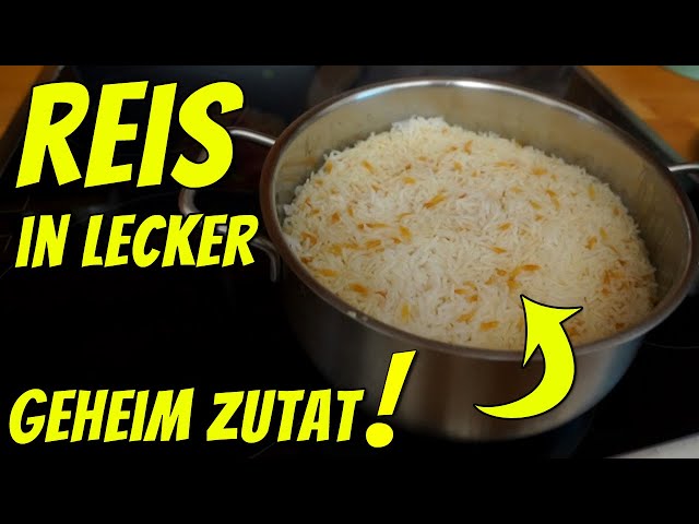 Reis kochen im Topf (So schmeckt es am besten!) - YouTube