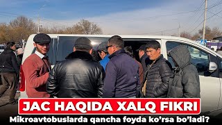 JAC haqida Xalq Fikri. Mikroavtobusda qancha foyda ko'rsa bo'ladi.