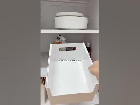 Deep Kitchen Cabinet Organizer #howto #kitchenorganization #