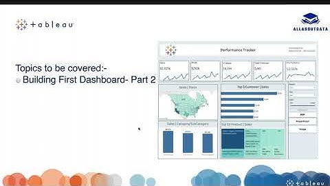 Building Our First Tableau Dashboard - Part-2 in Tableau - Video-17 | Tableau Crash Course
