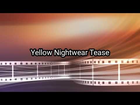 Sunny Leone Hot Teasing in Yellow Nightwear | News Teaser Video Series