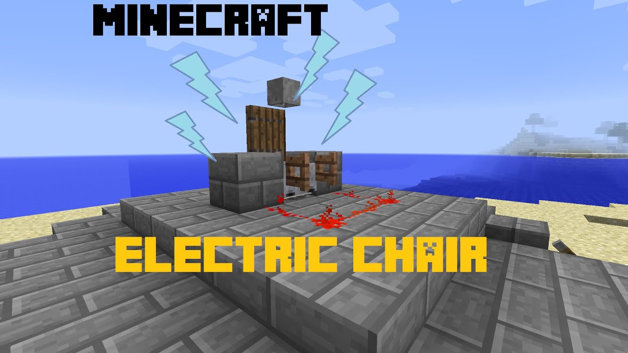 Minecraft How To Make A Working Electric Chair Command Block