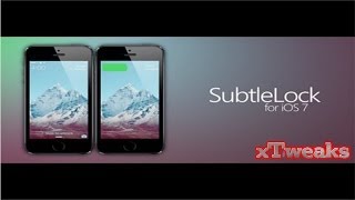 SubtleLock Better Lockscreen For iOS 7!