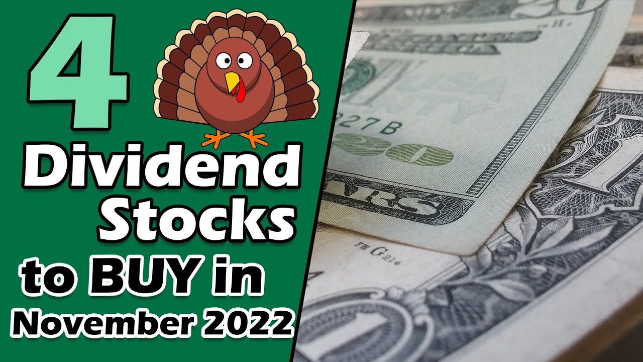 4 Cheap Dividend Growth Stocks to Buy for November 2022!