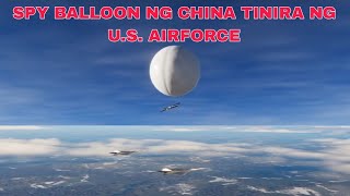 Spy Balloon ng China Tinira ng U.S. Airforce||robants tv