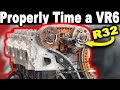 How To Properly Time and Install Timing Chains on an R32 VR6