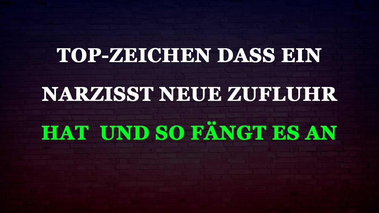 Anzeichen, dass ein Narzisst eine neue Quelle hat – und was dabei passiert