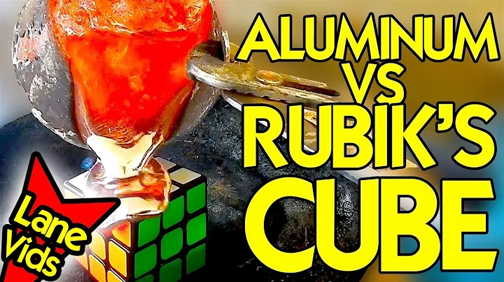RUBIK'S CUBE vs MOLTEN ALUMINUM