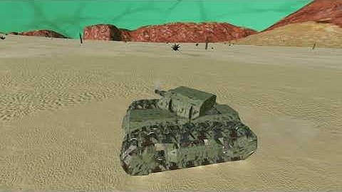 Space Engineers UGV tank