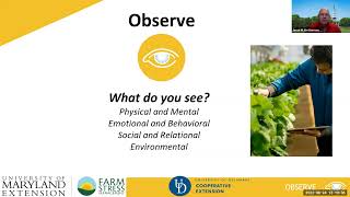 Farm Stress Management and Resiliency